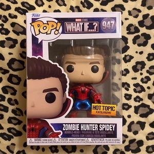 what if…? zombie hunter spidey funko pop
